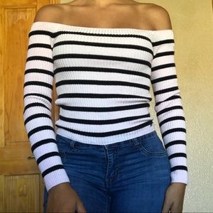 Hollister off the shoulder top